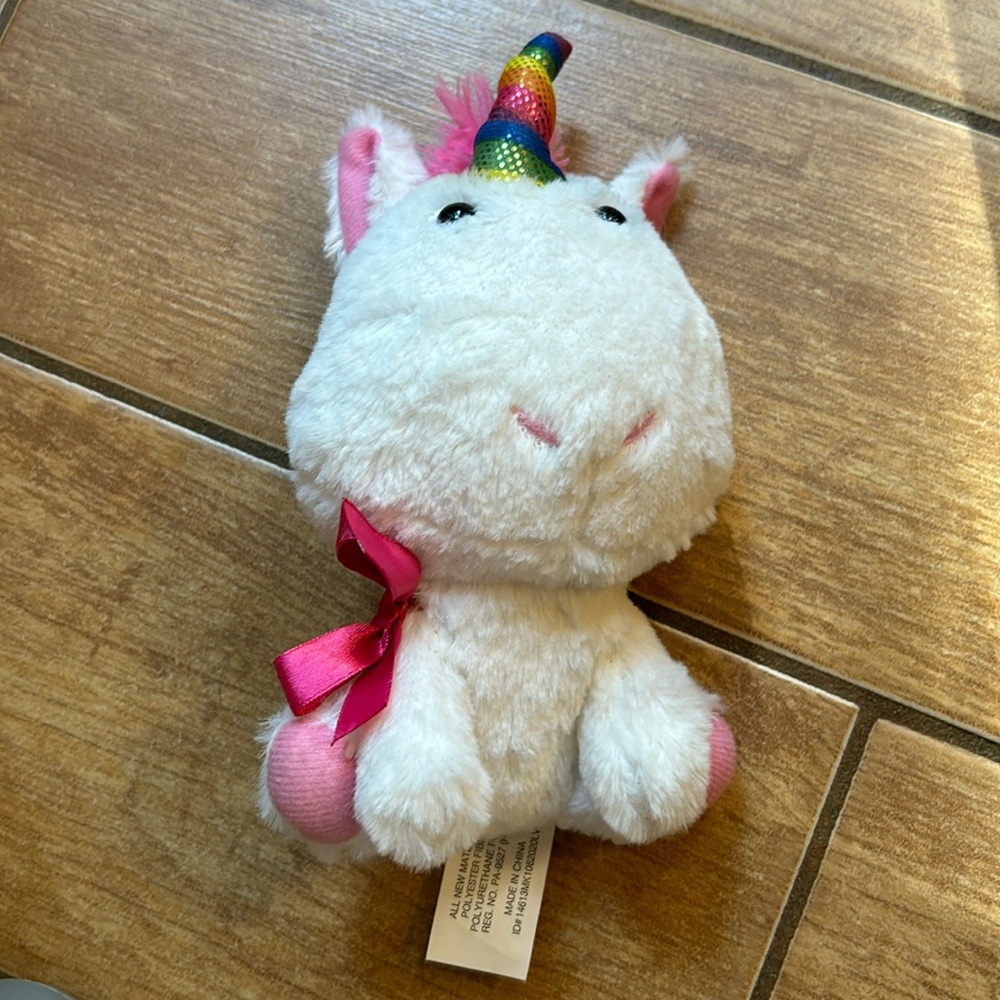 Cute Big Head Unicorn Plushie